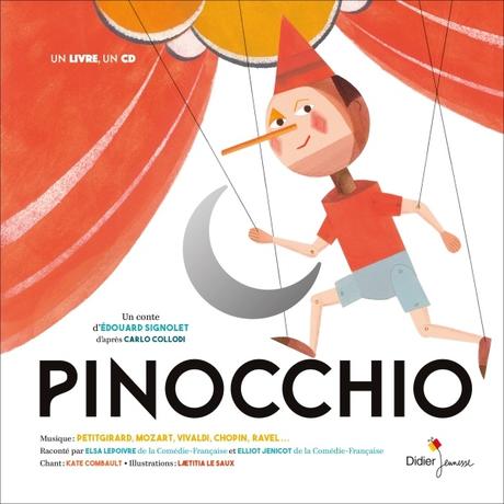 Livre CD Pinocchio. Un conte musical d'Edouard SIGNOLET d'après Carlo COLLODI (Dès 5 ans)