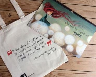 {Sweet Friday} : Ma soirée chez Alice Editions