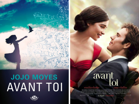 Avant toi de Jojo Moyes (livre) vs Avant toi de Thea Sharrock (film)