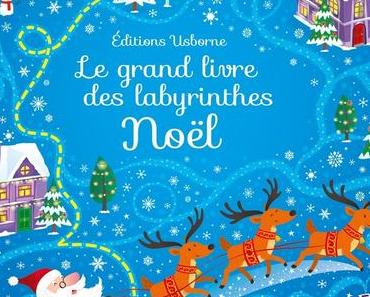 Jouer et découvrir #46 – Labyrinthes de Noël (Usborne – dès 5 ans)