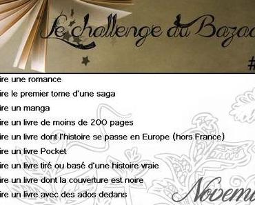 Challenge du Bazaar #2: bilan