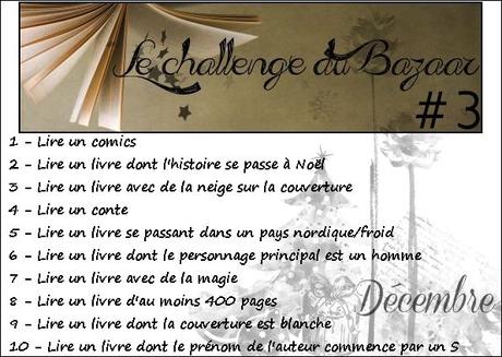 Le Challenge du Bazaar #3