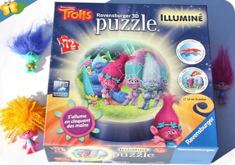 3D puzzle illuminé - Les trolls - Ravensburger