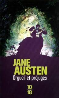 Orgueil et préjugés.Jane Austen.Editions 10-18.369 pages....