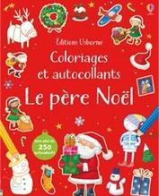 Coloriages et autocollants - Le père Noël