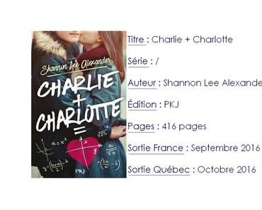 Charlie + Charlotte de Shannon Lee Alexander