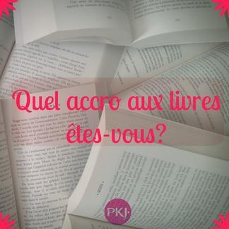 Test/tag : Quel accro aux livres êtes-vous ?