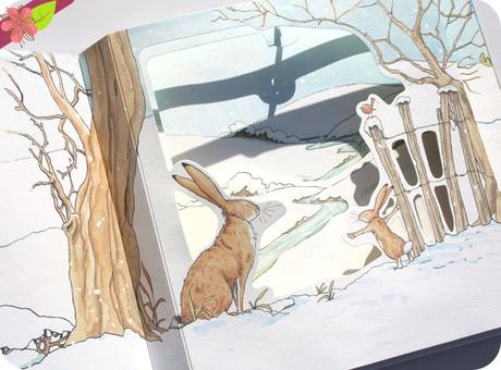 Devine combien je t’aime en hiver - Le pop-up de Sam McBratney et Anita Jeram - l’école des loisirs