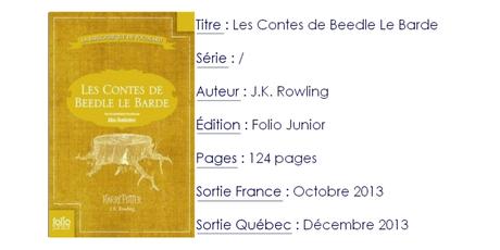 Les Contes de Beedle le Barde de J.K. Rowling