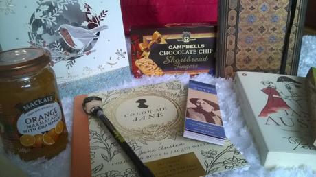 Swap : Jane Austen and England (4ème édition), Le colis