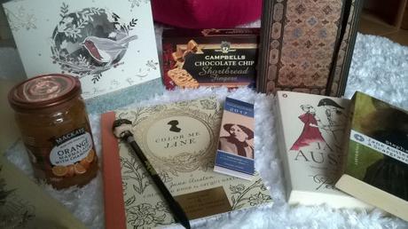 Swap : Jane Austen and England (4ème édition), Le colis