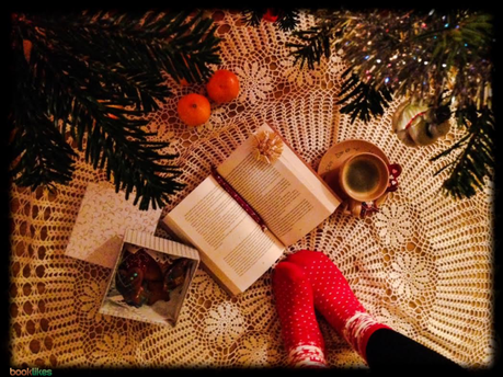 Déco de fêtes: quand le livre se fait sapin