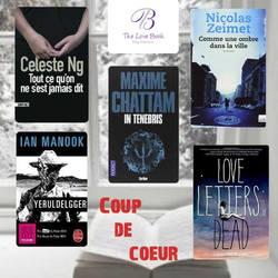 Mes recommandations (coups de coeur 2016 - Mélie)