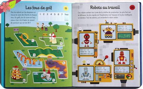 Cahier d’activités : Les maths de Kirsteen Robson - éditions Usborne