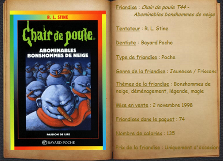 Chair de poule T44 - Abominables bonshommes de neige - R. L. Stine