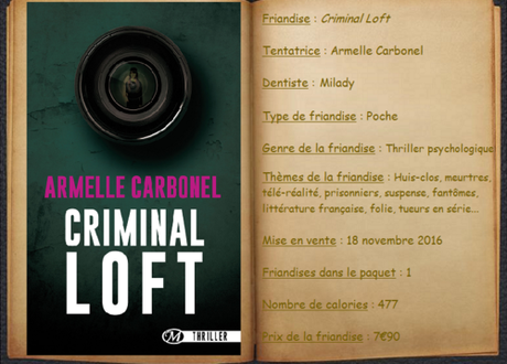 Criminal Loft - Armelle Carbonel