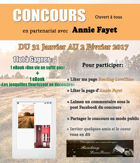 🎉 CONCOURS en partenariat avec Annie FAYET