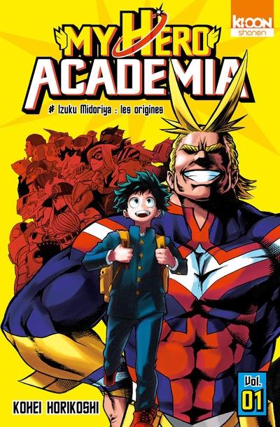 Couverture My Hero Academia, tome 01