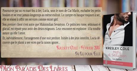 Mafia & Séduction #2 – Le Maître – Kresley Cole