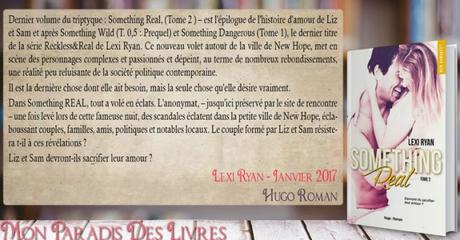 Reckless & Real #2 – Something Real – Lexi Ryan