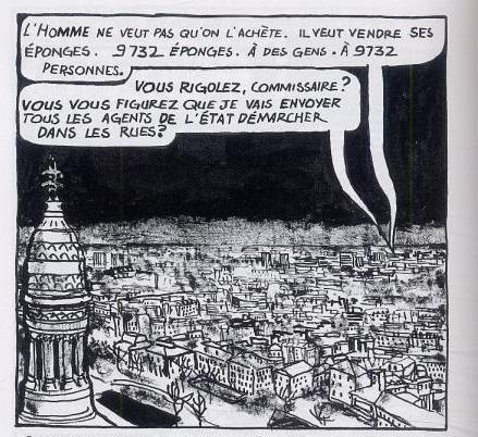 Le marchand d’éponges de Fred Vargas illustré par Edmond Baudouin