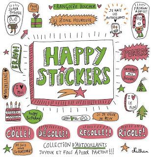 Happy stickers.