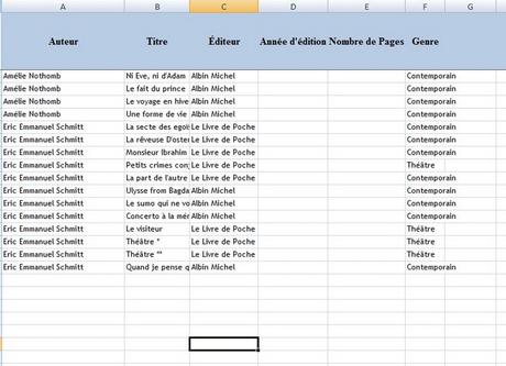 Votre moteur de recherche Livresque (Gratuit) – sous Excel