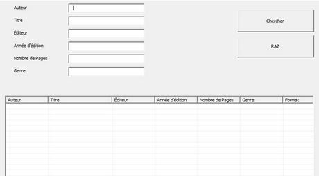Votre moteur de recherche Livresque (Gratuit) – sous Excel