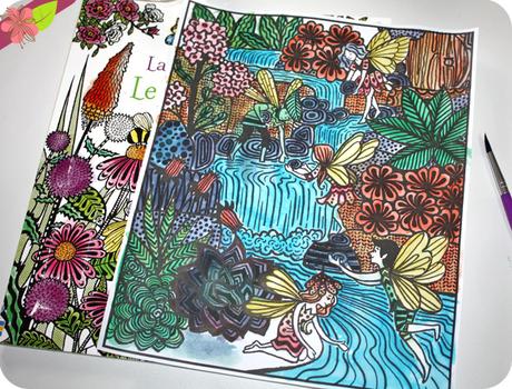 La peinture magique : Le jardin des fées - Usborne