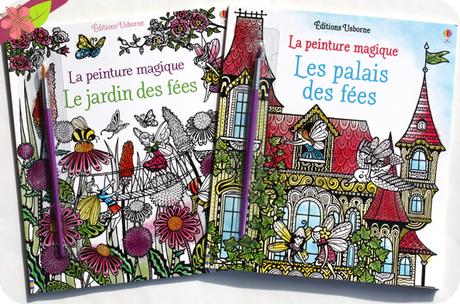 La peinture magique : Le jardin des fées et Les palais des fées - Usborne