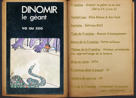 Dinomir le géant va au zoo (Série IV, livre 3) - Ellen Blance & Ann Cook