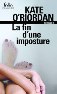 Kate O’Riordan – La fin d’une imposture ***
