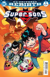 SUPER SONS #1 : UN SUPER DEBUT POUR LES FILS DE BATMAN ET SUPERMAN
