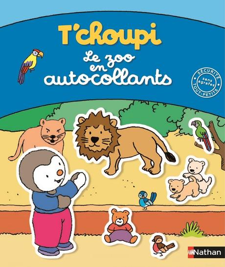 T'choupi : Le zoo en autocollants / Les oeufs de Pâques en autocollants.