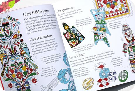 Motifs traditionnels du monde entier à colorier - Usborne