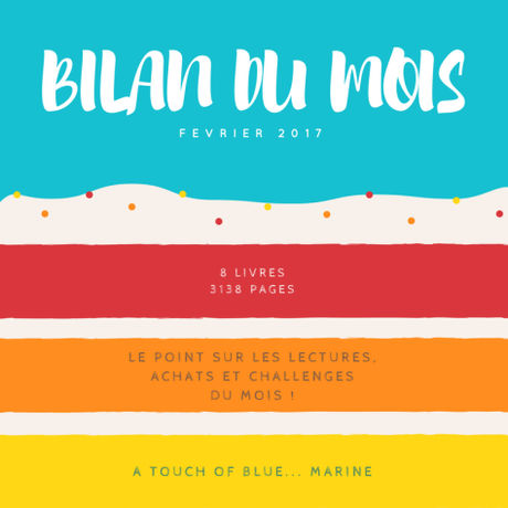 [Bilan mensuel] • Février • 2017/02