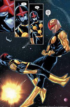 MARVEL UNIVERSE 7 : NOVA (RETOUR DE FLAMME)