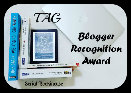 TAG Blogger Recognition Award