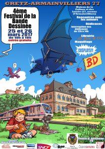 Festival BD de Gretz-Armainvilliers (Seine-et-Marne) – 25 et 26 mars 2017