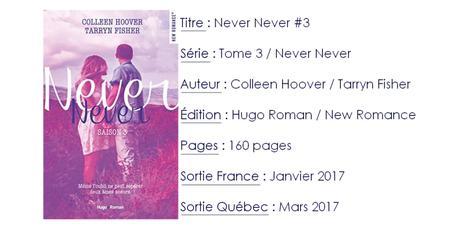 Never Never #3 de Colleen Hoover et Tarryn Fisher