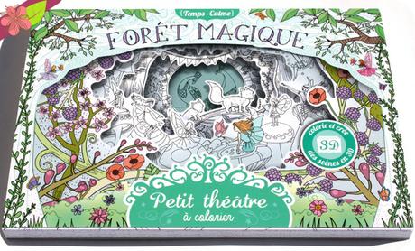 Petit théâtre à colorier - Forêt magique - Anna Stiles - Gründ jeunesse