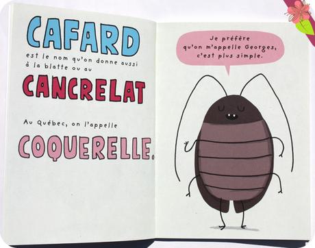 Le cafard d’Elise Gravel - éditions Le Pommier