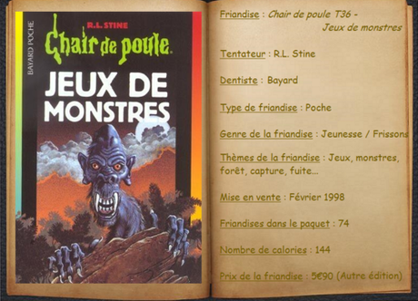 Chair de poule T36 - Jeux de monstres - R.L. Stine