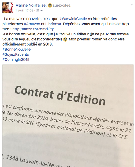 [NEWS] – Bye bye « Warwick Castle »…