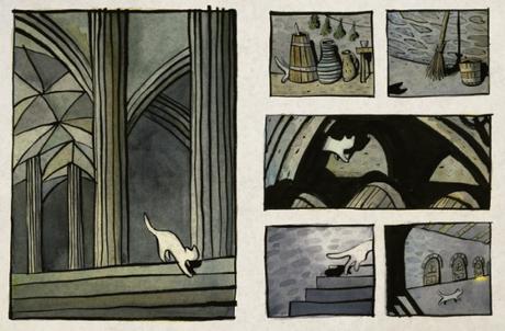 La chat blanc et le moine – Jo Ellen Bogart et Sydney Smith La chat blanc et le moine – Jo Ellen Bogart et Sydney Smith