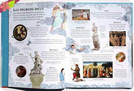 Les mythes grecs, livre illustré publié en 2017 par les éditions Usborne