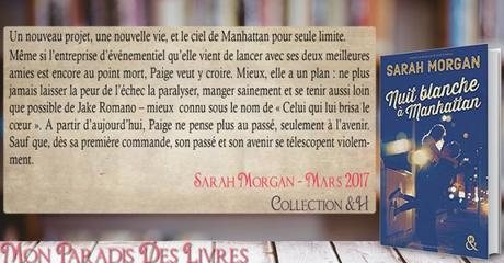 Coup de foudre à Manhattan #1 – Nuit blanche à Manhattan – Sarah Morgan