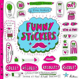Happy stickers! Funny stickers! - Editions NATHAN