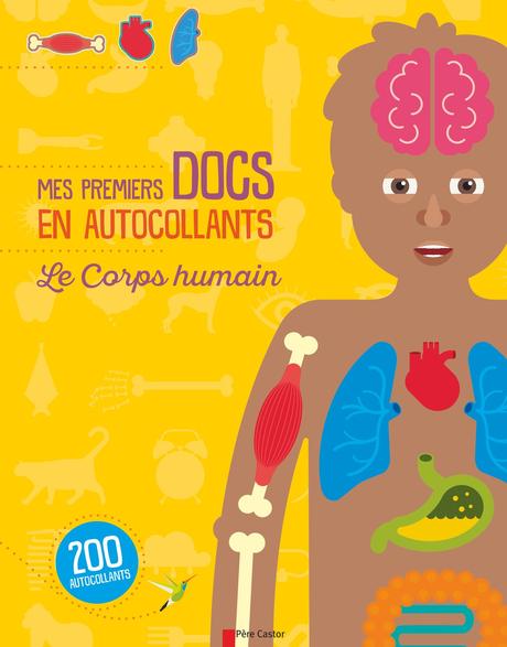 Mes premiers docs en autocollants - Le corps humain