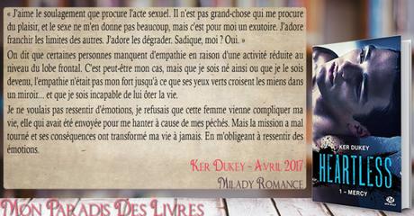 Heartless #1 : Mercy – Ker Dukey